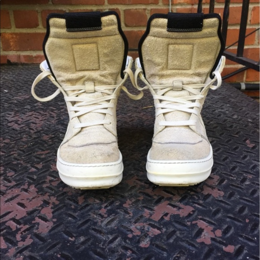 Rick Owens Geobaskets - Sz 38.5